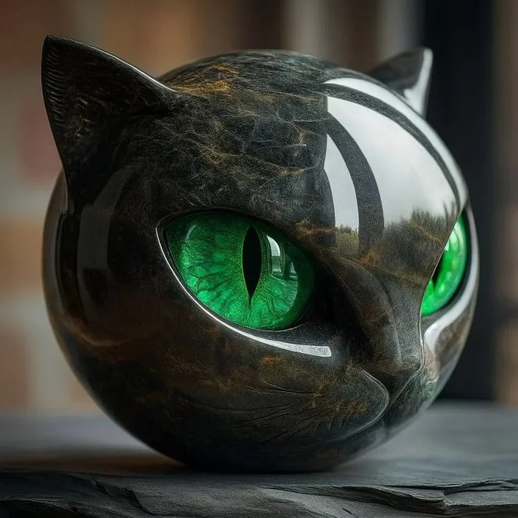 GatoPreto - Escultura mística