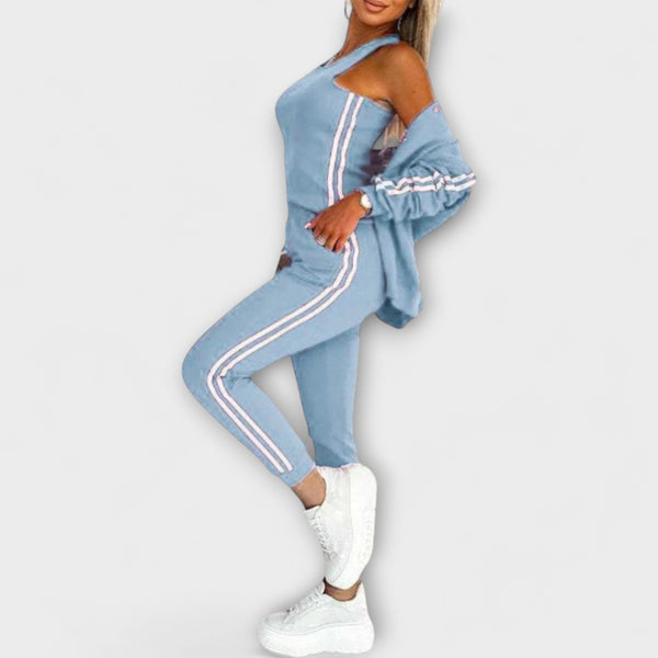 Eulalia - Conjunto de casaco, colete e calças