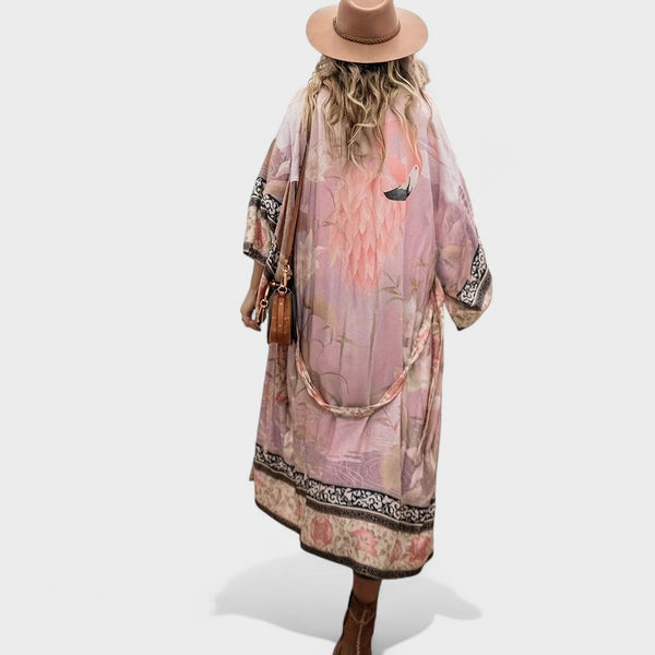 Petra - Kimono Longo Estilo Boho